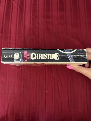 Stephen King Christine 1st Printing Paperback 1983 - photo 3