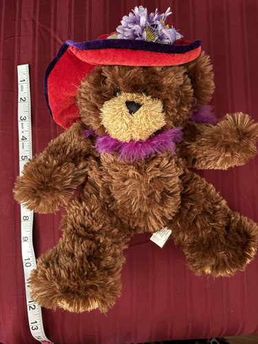 Red Hat Teddy Bear Creature Comforts Plush - photo 4