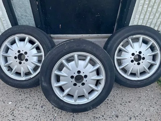 1998-2002 Mercedes Benz E320 Rims and Tires (Qty. 3) thumbnail