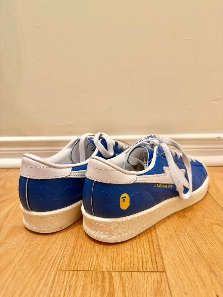adidas Superstar Vintage - Bape Blue White JR2702 SIZE 6 US - photo 4