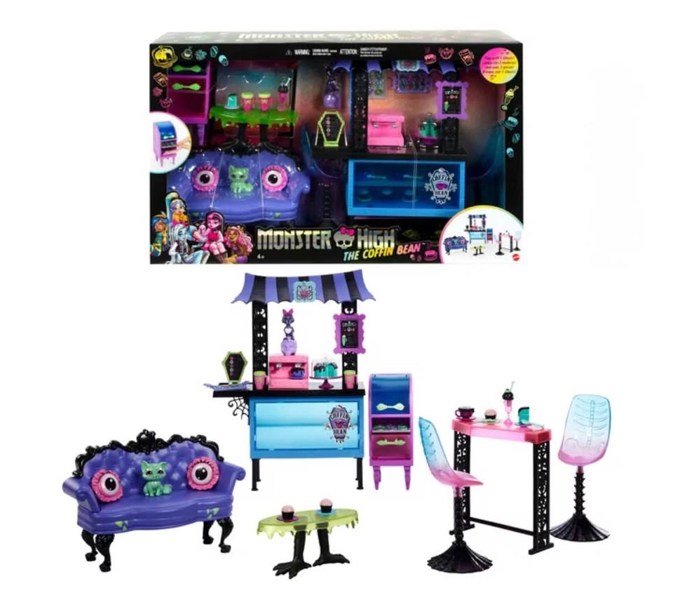 Monster High The Coffin Bean Playset - photo 3