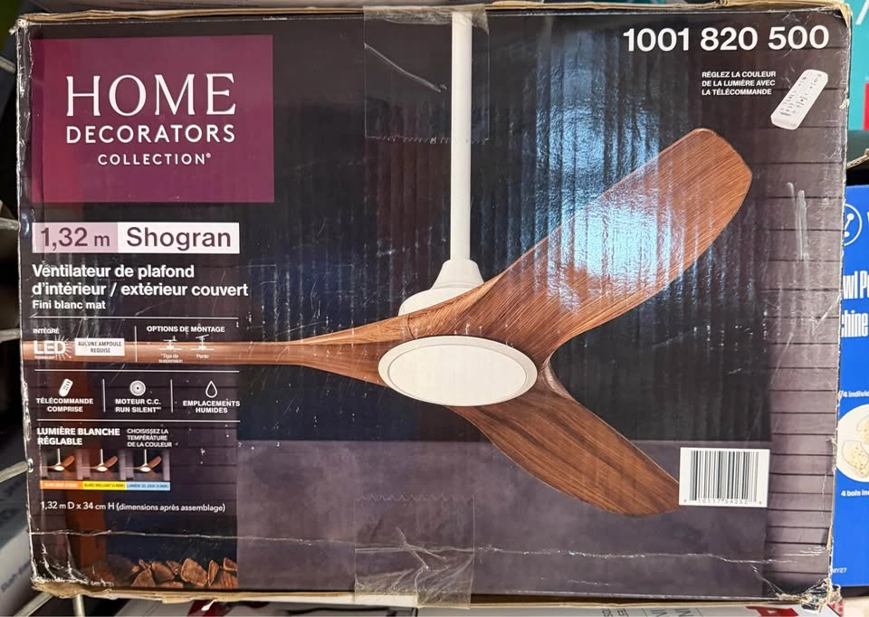 Home Decorators Collection Shogran 52-inch Ceiling Fan - photo 2