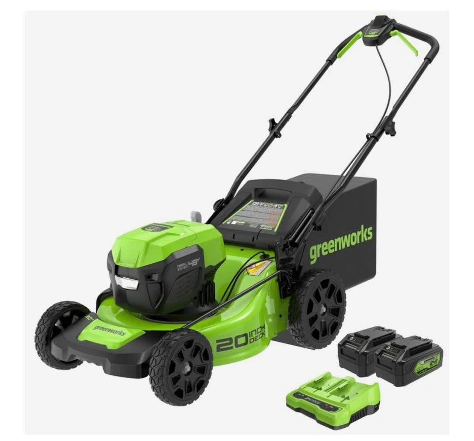 Greenworks Powerall 24V x2 20" Push Mower - photo 2