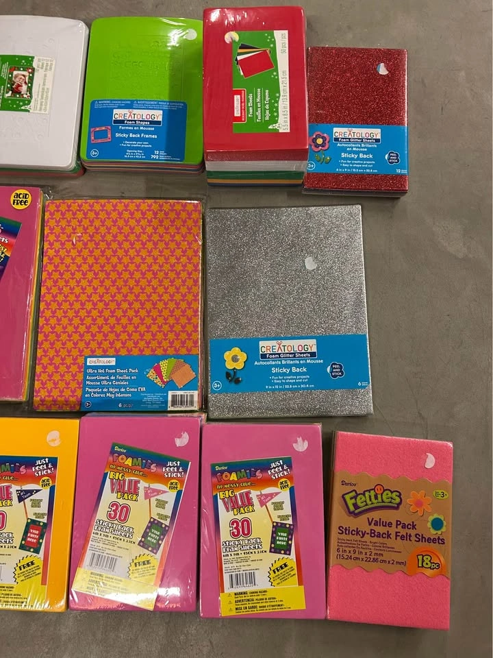 New 13 Packs of Foam Sheets & Crafts - photo 3