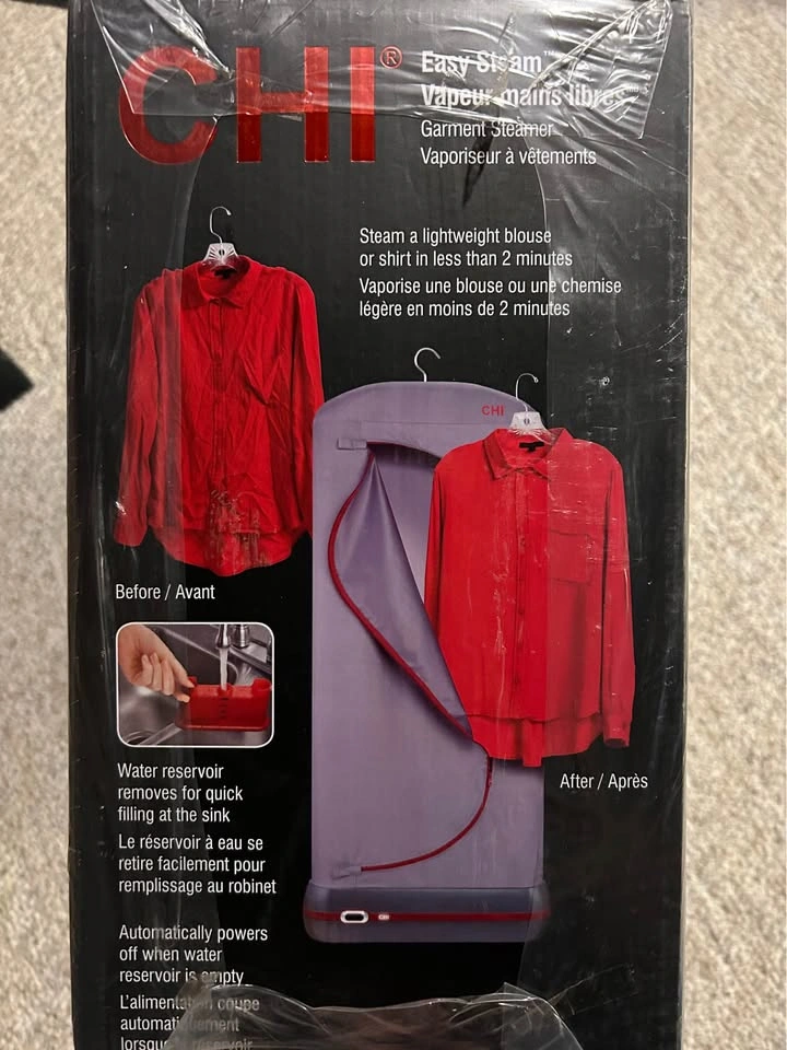 New Chi Easy Steam Garment Clothes Steamer - photo 2