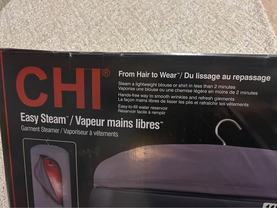 New Chi Easy Steam Garment Clothes Steamer - photo 5