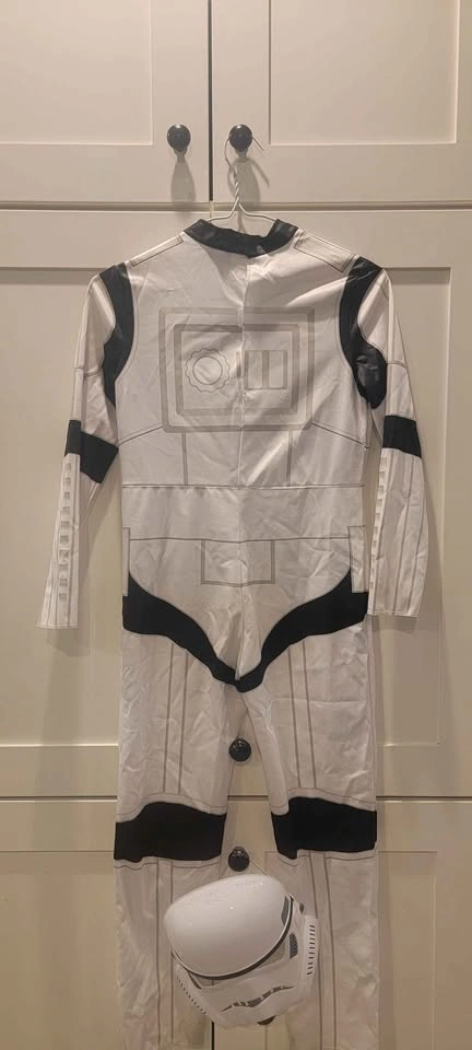 Star Wars Stormtrooper Halloween Costume & Mask (Kids) 8-10 - photo 3
