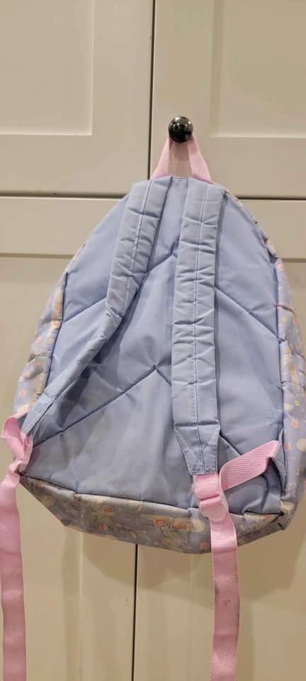 Kids Unicorn Print Backpack – Pastel Blue & Pink - photo 2