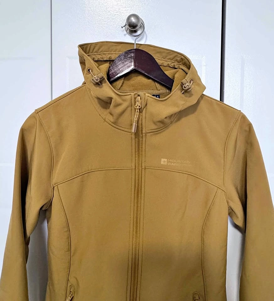 Women Water Resistance Warm Softshell Jacket, US 6
