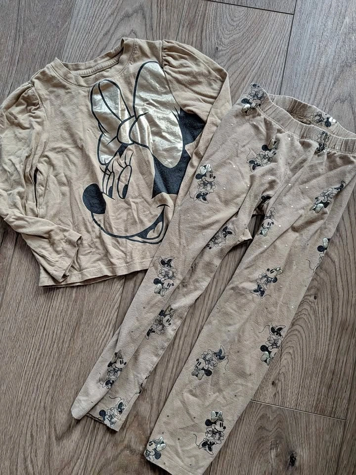 Disney Minnie Mouse Outfit and Star Wars Grogu Sweatshirt
