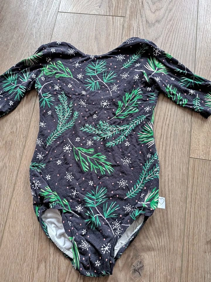 Little Sleepies Evergreen Long Sleeve Leotard