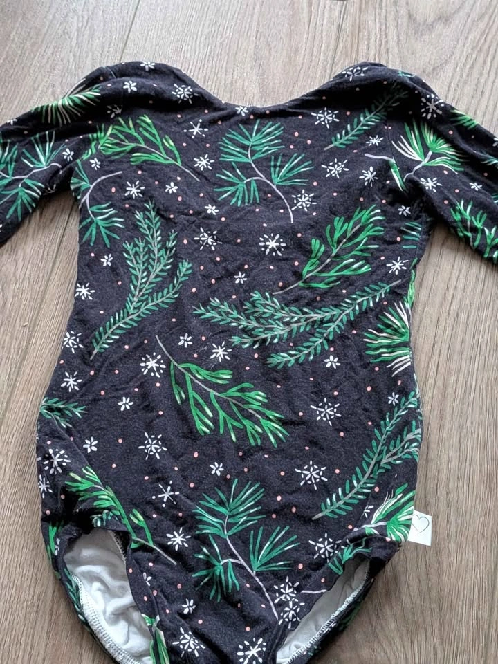 Little Sleepies Evergreen Long Sleeve Leotard - photo 2