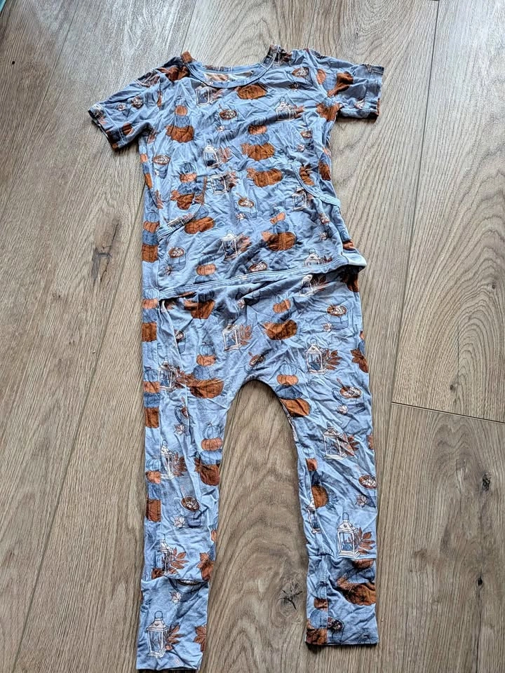Little Sleepies Fall Harvest Bamboo Pajama Set