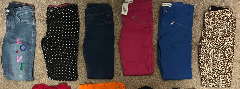 Girls’ Clothing Bundle – Shirts & Pants- Closet Cleanout - photo 2