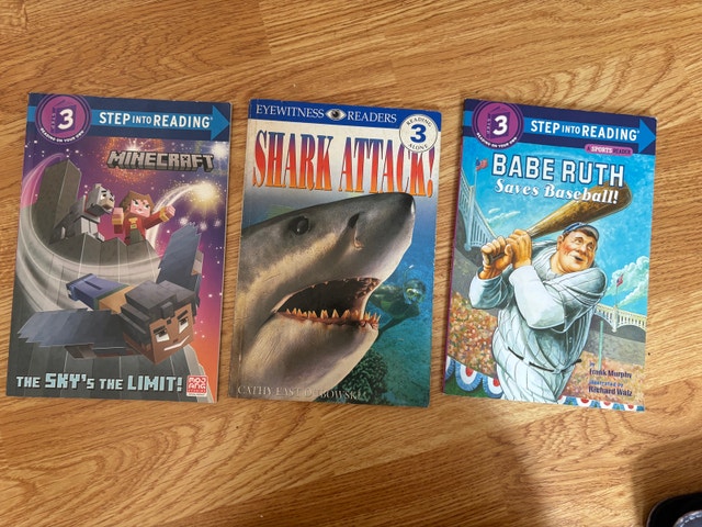 Stage 3 kids story books
