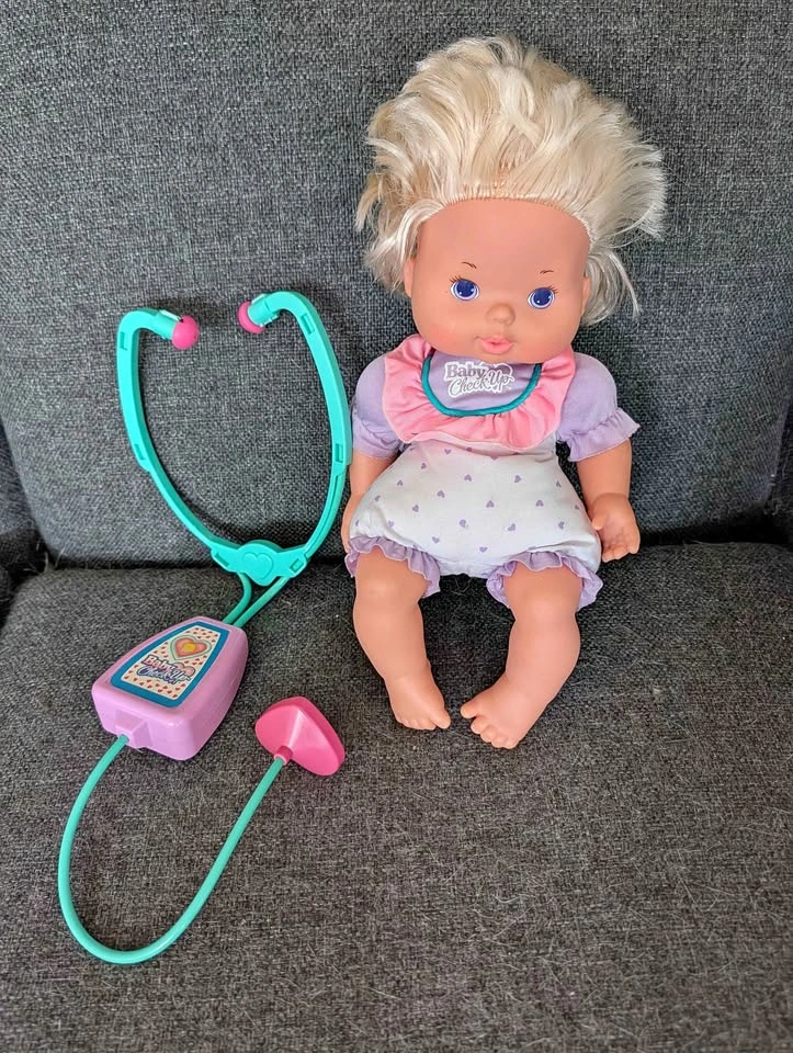 vintage 1993 Kenner "Baby Check-Up" doll