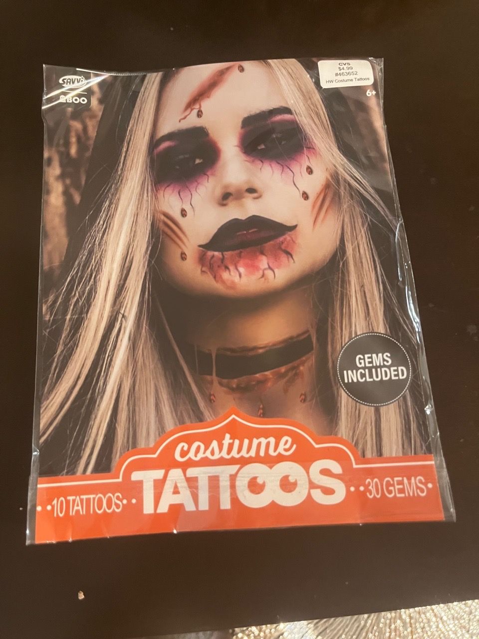 Day of the Dead Halloween Costume Set - photo 4