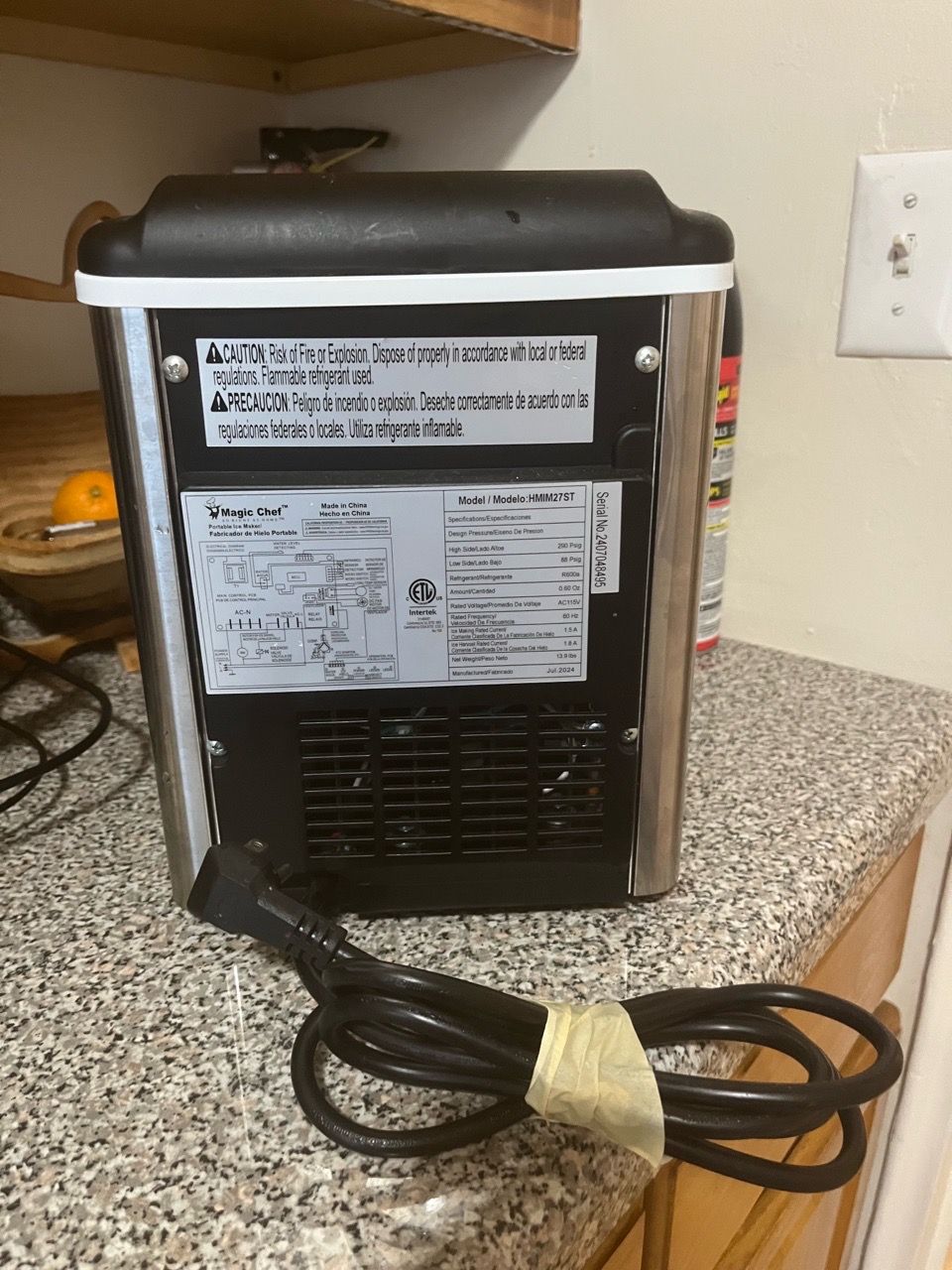 Magic Chef Portable Counter Top Ice Maker - photo 4