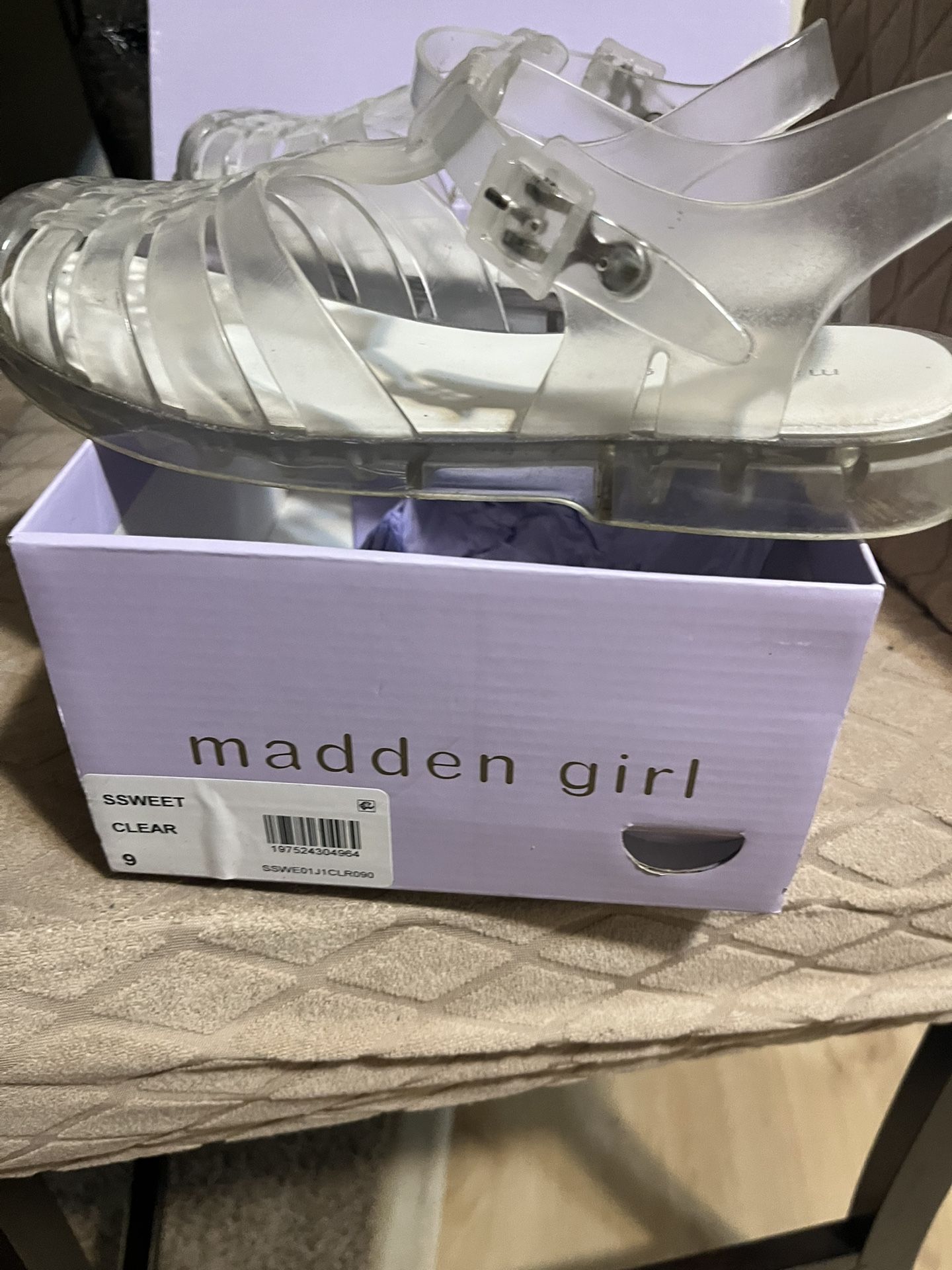 Madden Girl Sweet Clear Jelly Sandals - photo 2