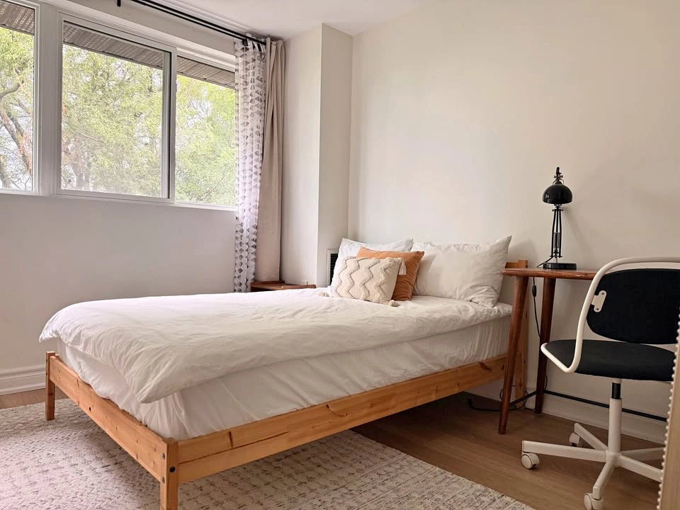 IKEA FJELLSE double bed + MORGEDAL mattress