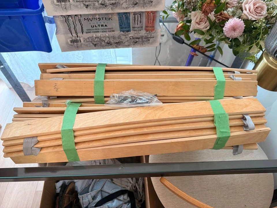 IKEA FJELLSE double bed + MORGEDAL mattress - photo 4