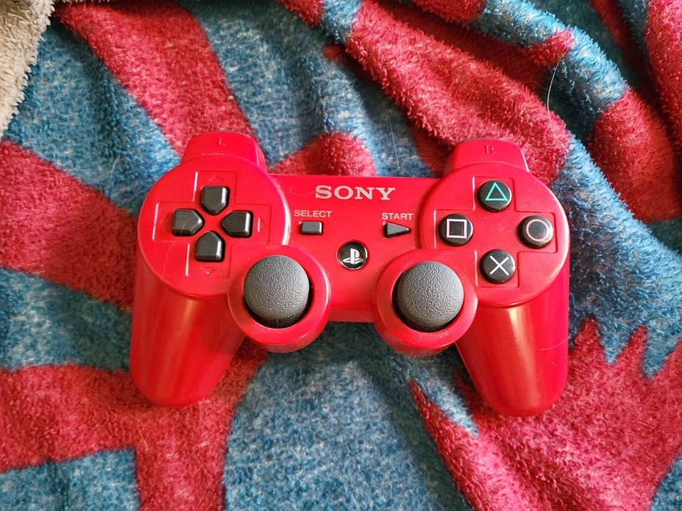 PS3 Metallic Red PS3 DualShock Controller