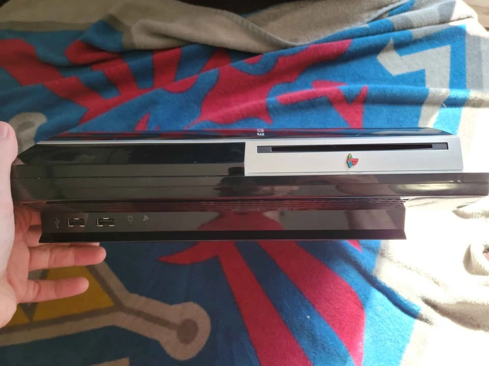 PS3 Phat CECHH01 w/ Controller, HDMI, & power cable - Cleaned & - photo 4