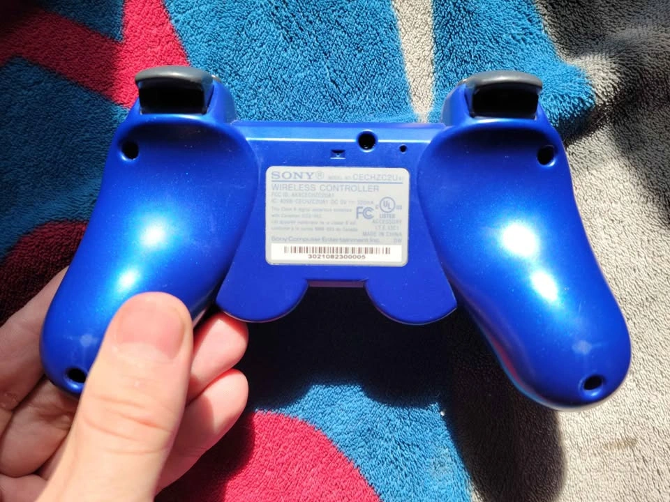 PS3 Metallic Blue DualShock Controller - photo 2
