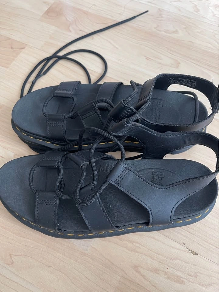 Dr Martens Nartilla Leather Gladiator Sandals - Size 8 - photo 3