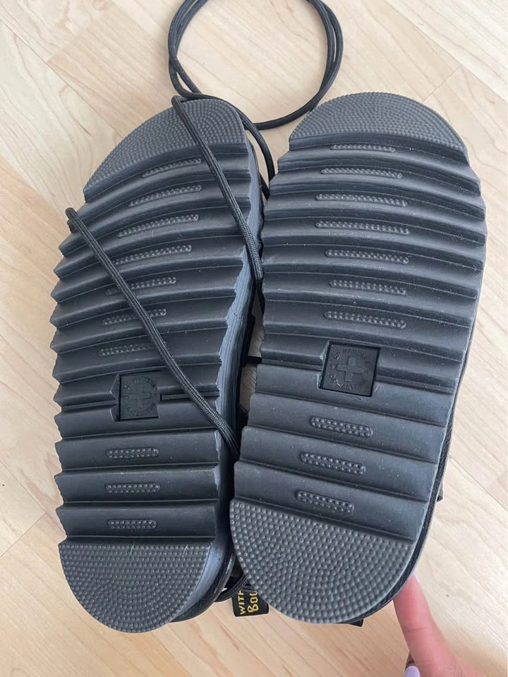 Dr Martens Nartilla Leather Gladiator Sandals - Size 8 - photo 4