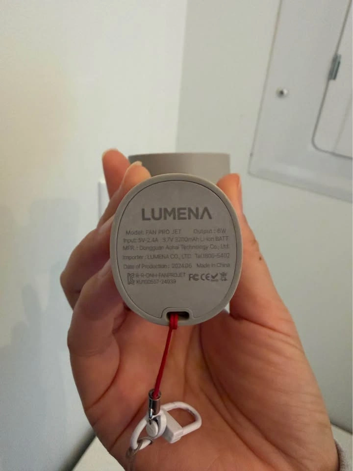 Lumena Fan Pro Jet Handheld Fan - photo 4
