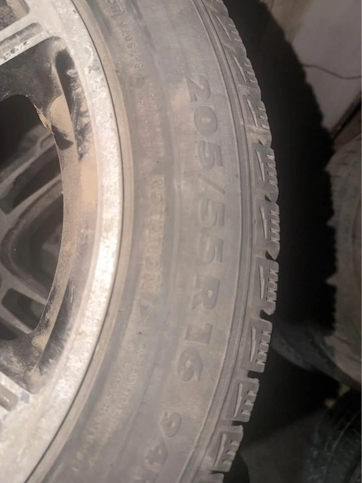 205/55 R16 Winter Tires with Rims full set - photo 2