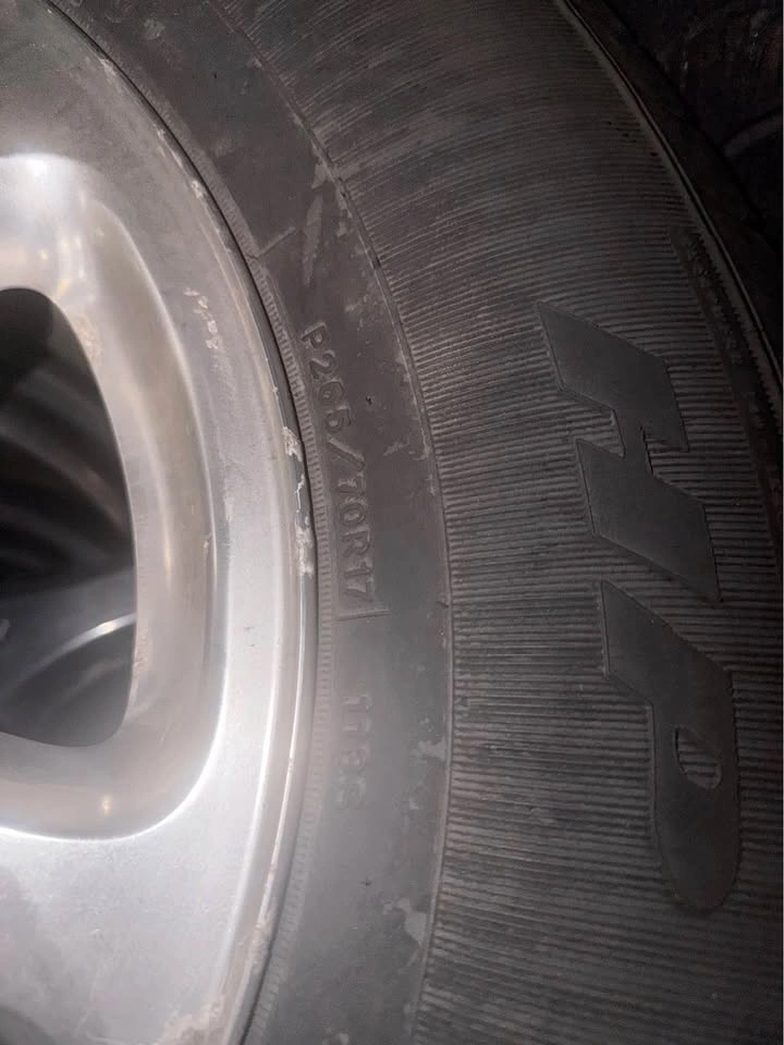 Goodyear Wrangler HP P265/70R17 Tires and Rims full set - photo 2