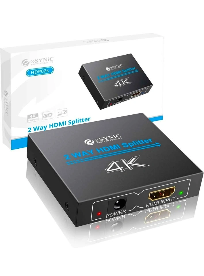 eSYNiC HDP02s 2 Way HDMI Splitter 4K - photo 2