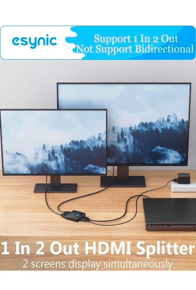 eSYNiC HDP02s 2 Way HDMI Splitter 4K - photo 5