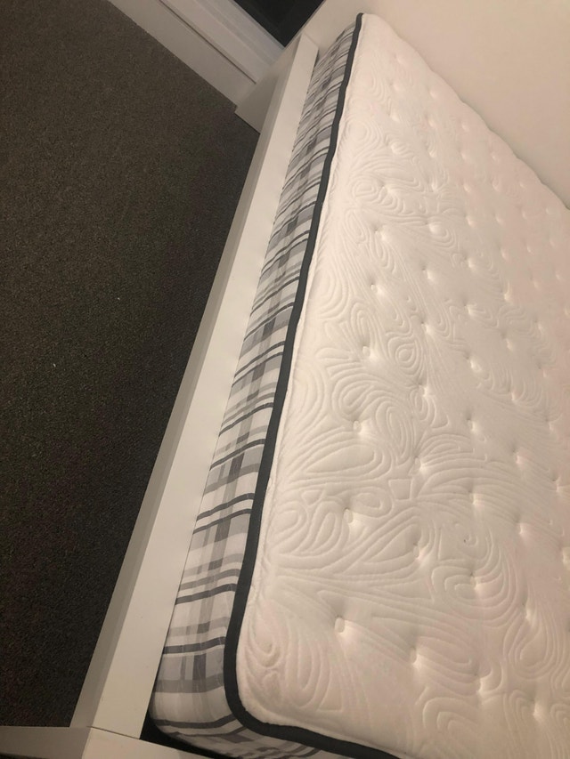 Full Size Bed with Mattress (Ikea frame) - photo 5