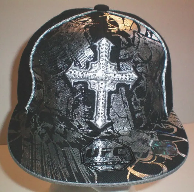 UFC Ultimate Fighting Championship Flat Brim Cap Med. to Large thumbnail