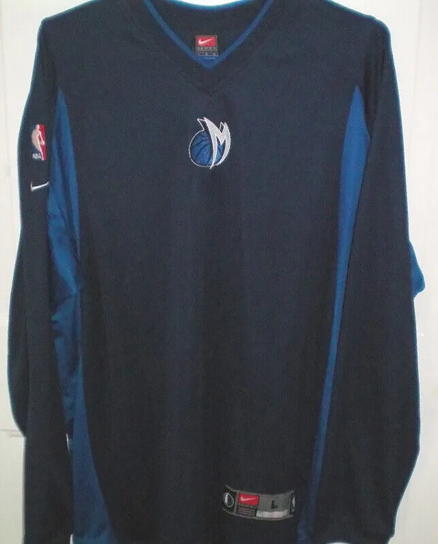 Dallas Mavericks Team Nike Dri-Fit Warm Up Jersey Large thumbnail