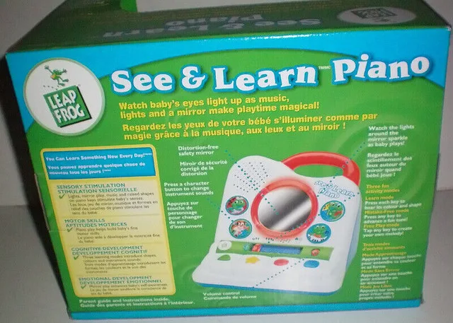 Leapfrog See and Learn Piano NIB thumbnail
