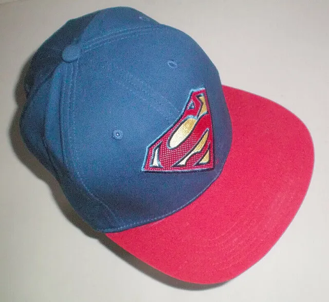 DC Comics Superman Flat Brim Adjustable Cap thumbnail