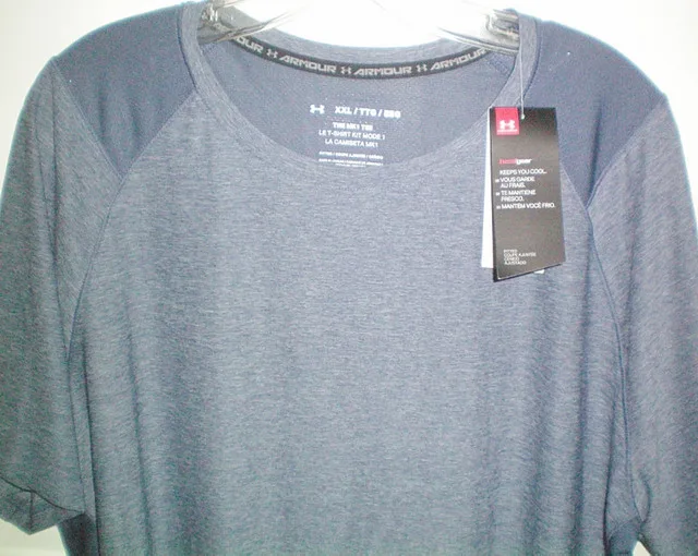Under Armour Heatgear T shirt MK1 Tee Size XXL NWT thumbnail