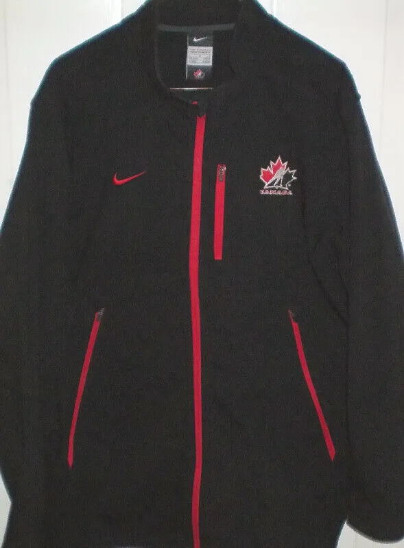 Nike Team Canada Zippered Rink Jacket Men's Large thumbnail