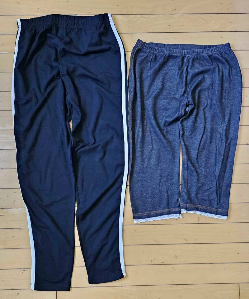 2 Pair of Brand New Women's Stretch Casual leggings