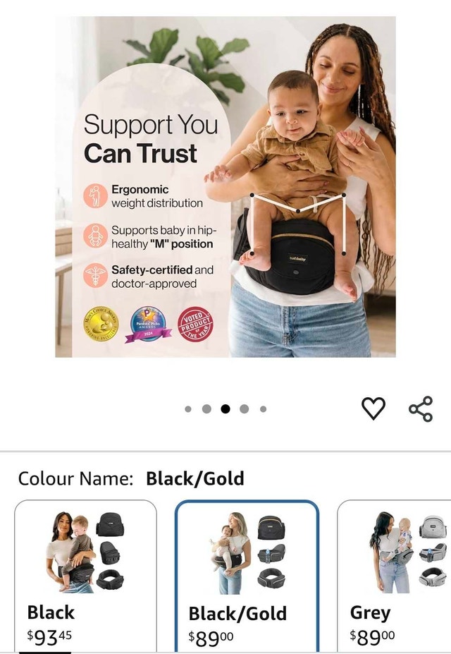 Tushbaby Hip Carrier - photo 2