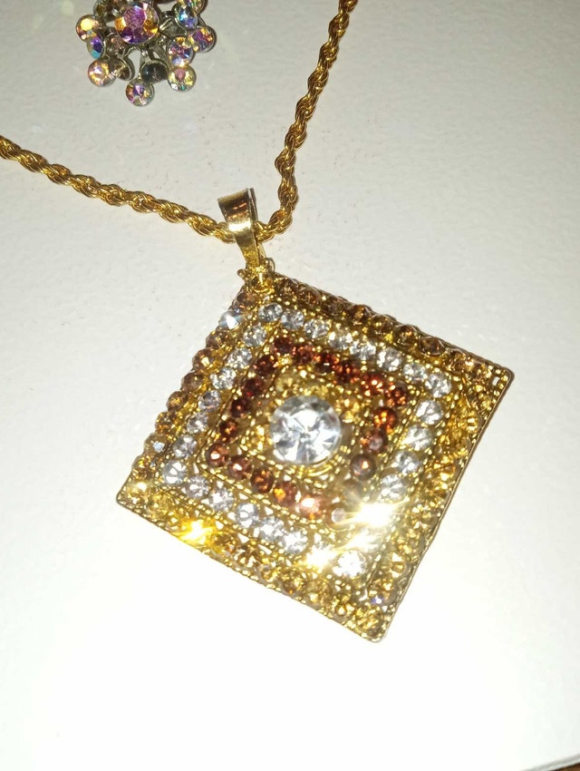 Vintage Mixed Rhinestone/Crystal Costume Jewelry Lot - photo 2