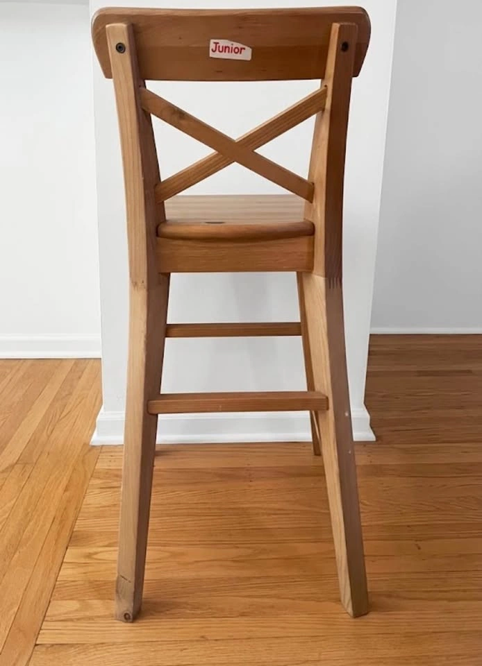IKEA INGOLF Junior Chair / High Chair – Antique Stain - photo 2