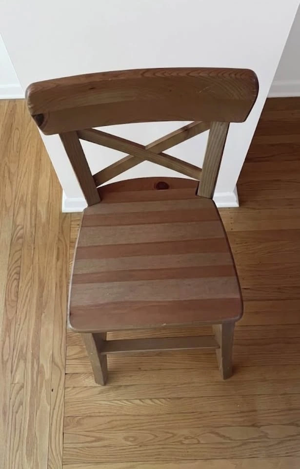IKEA INGOLF Junior Chair / High Chair – Antique Stain - photo 3