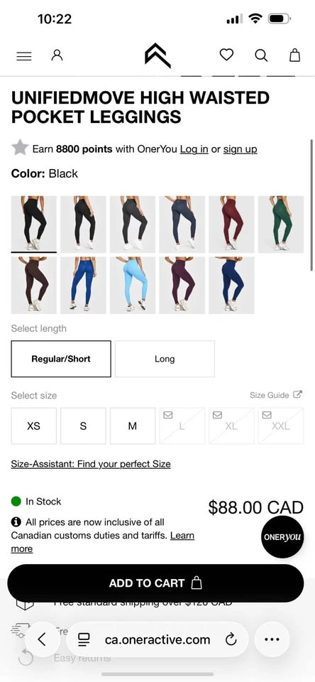 BRAND NEW - Oner Active Black Leggings (tags still on) - photo 5