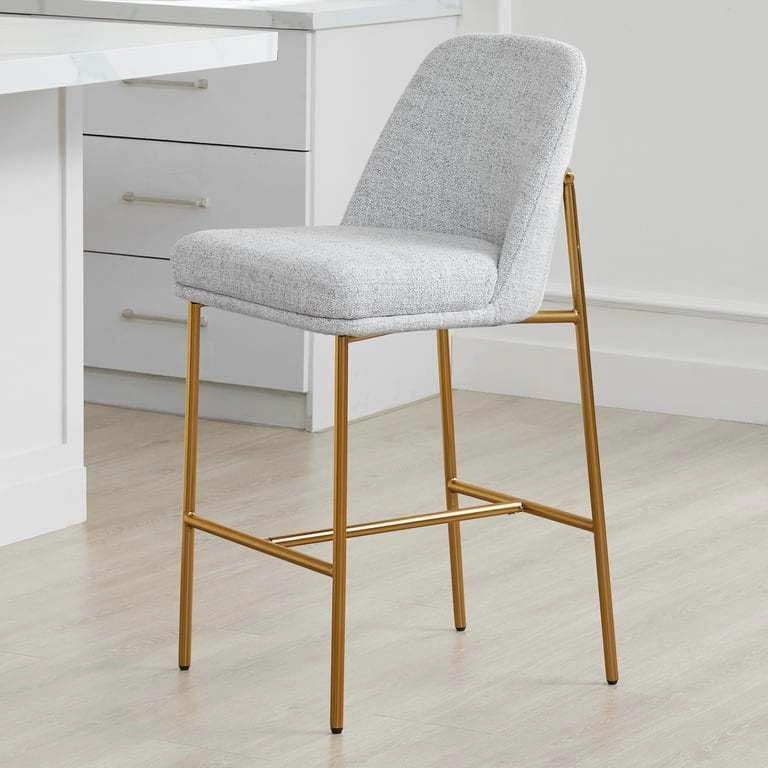 CHITA Modern Counter Height Bar Stool Set of 2 - photo 4
