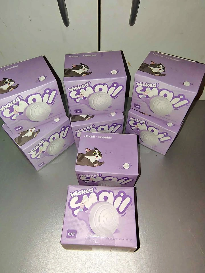 Cheerble Wicked Snail Smart Interactive Cat Toy – Brand New in B